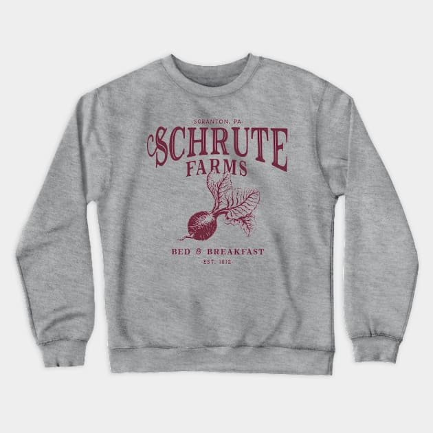 Schrute Farms Crewneck Sweatshirt by BrayInk